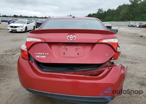 2015 Toyota Corolla L из США, поврежденный, VIN 2T1BURHE5FC411877